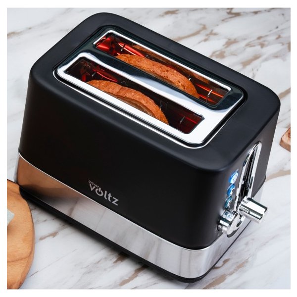 Olivervoltz OV51440I 2-Slice Toaster – 800W, 6 Browning Settings