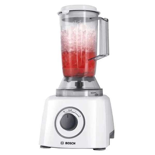 800W, Kitchen Machine with 1.0Lt Plastic Liquidiser, 6 Attachments, White