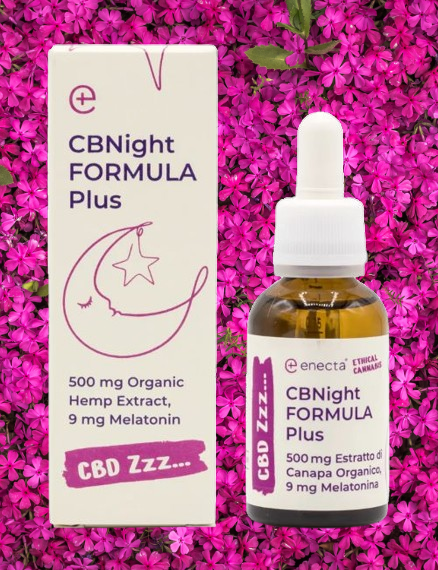 CBNight Formula Plus – CBD, CBN & Melatonin Sleep Oil (30ml) by Enecta