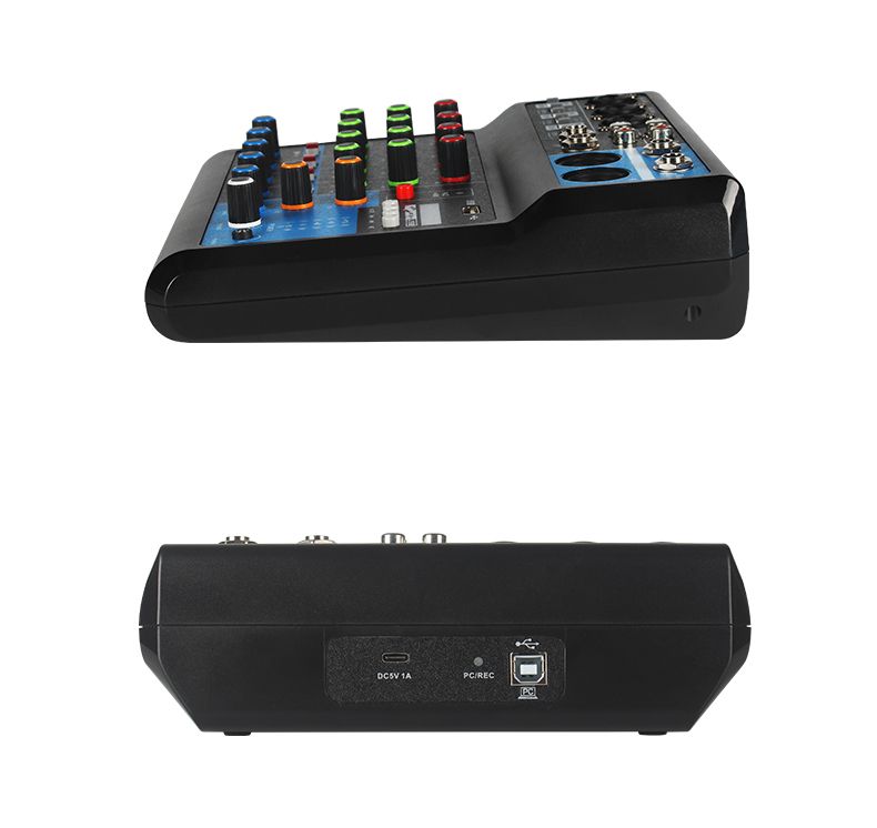 5 channels, audio mixer, WEB F-5A