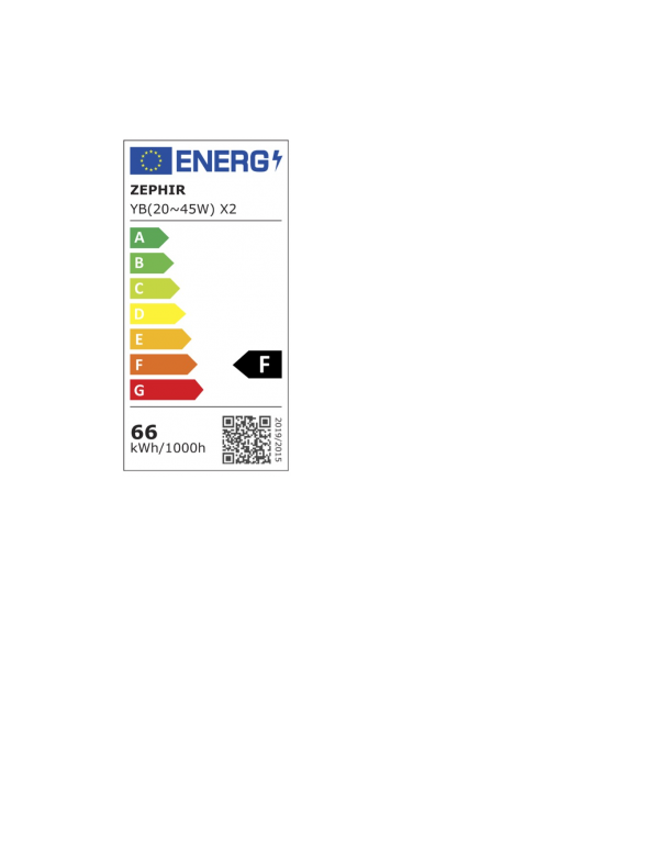 ZEPHIR ZFL4106N Ceiling Fan with LED Light – 106cm, Black