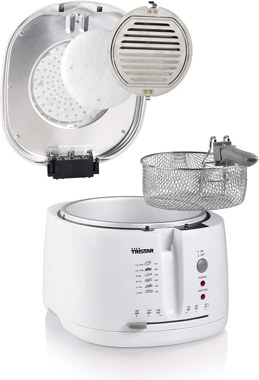 2.5Ltr, deep fryer, 1800W, white, Crown CDF-2518