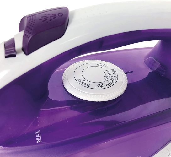 2000W, steam Iron, purple, Royalty Line
