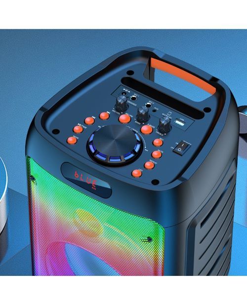 20W, portable speaker, microphone, led light, KSC-829