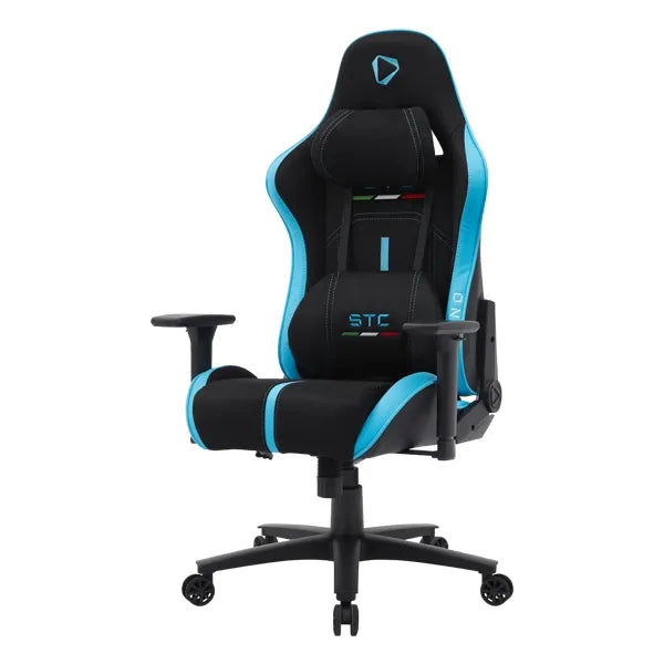 Gaming Chair, Alcantara, Black/Blue, ONEX STC