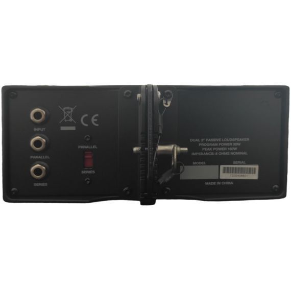 Pair of passive speakers 3" 2-way 160W 8 Ohm