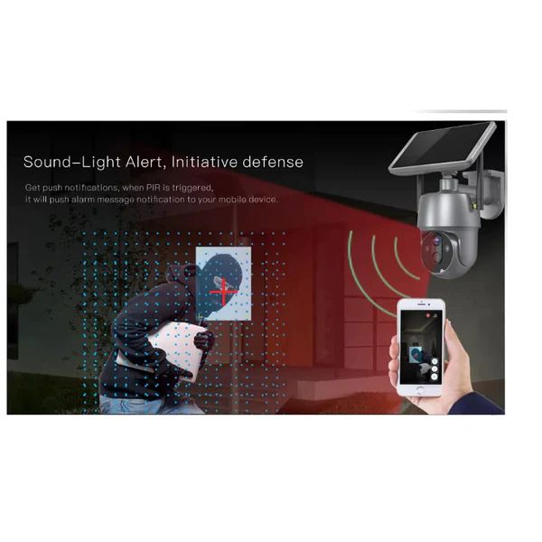 4K, solar camera, wifi, two-way audio, night vision, Andowl Q-SX01