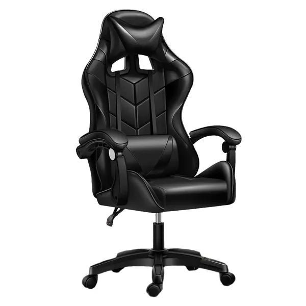 Gaming chair, PU leather, black, CIS 2023-1