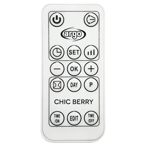 2000W, wall fan heater, Argo Chic Berry