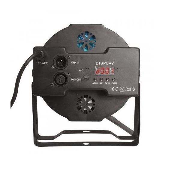 Programmable 18-LED 18W RGB strobe light