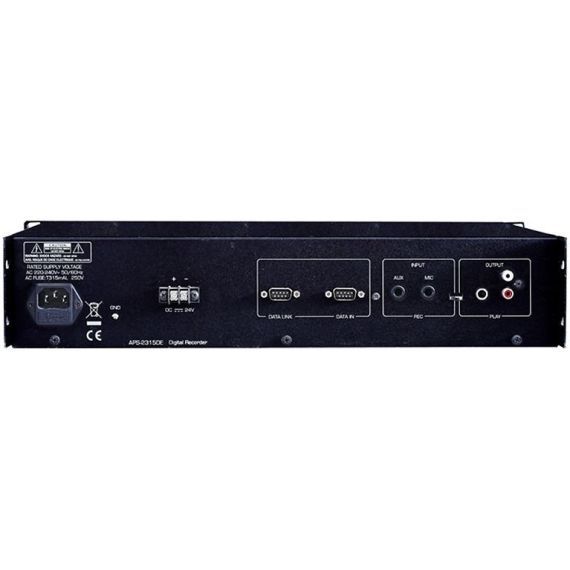 Digital music recorder-player, APS-2315DE