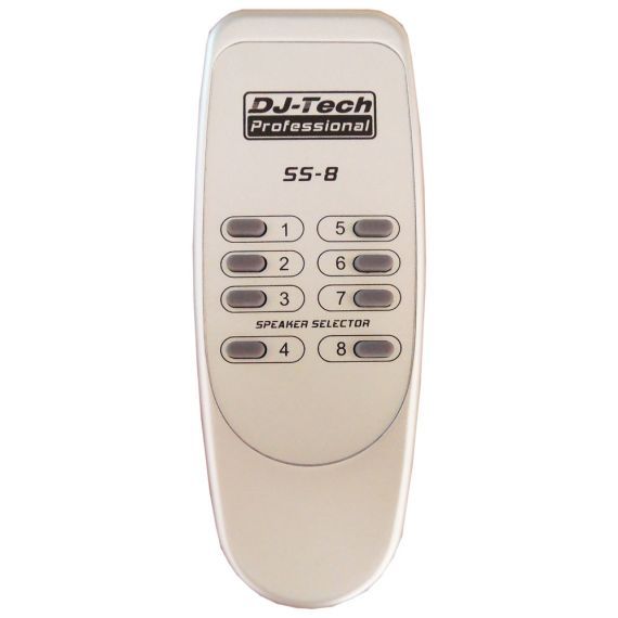 DJ Tech SS-8 loudspeaker switch + Remote control