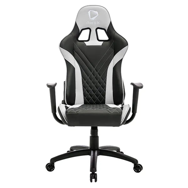 Gaming Chair, PU Leather, black-white, Onex GX2