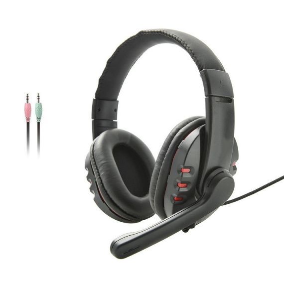 Tucci X6 gaming headset with microphone - Red color