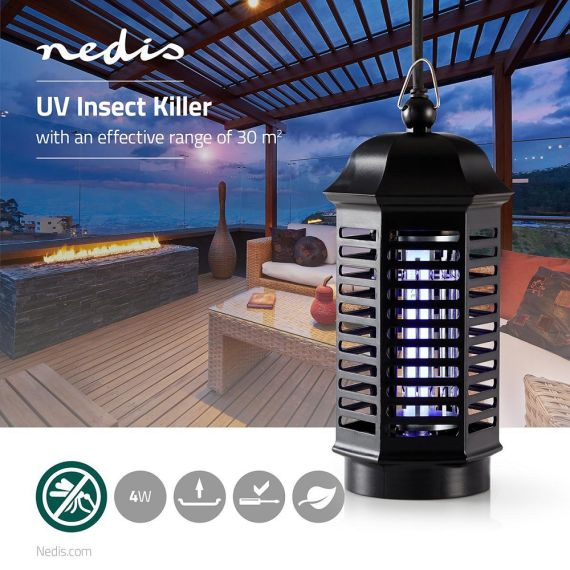 4W 30 m², electric mosquito trap, Nedis