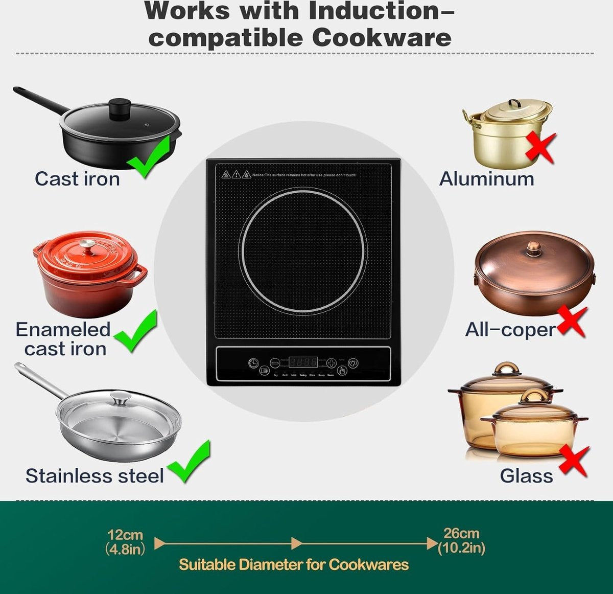 2000W, induction cooker, Royalty Line
