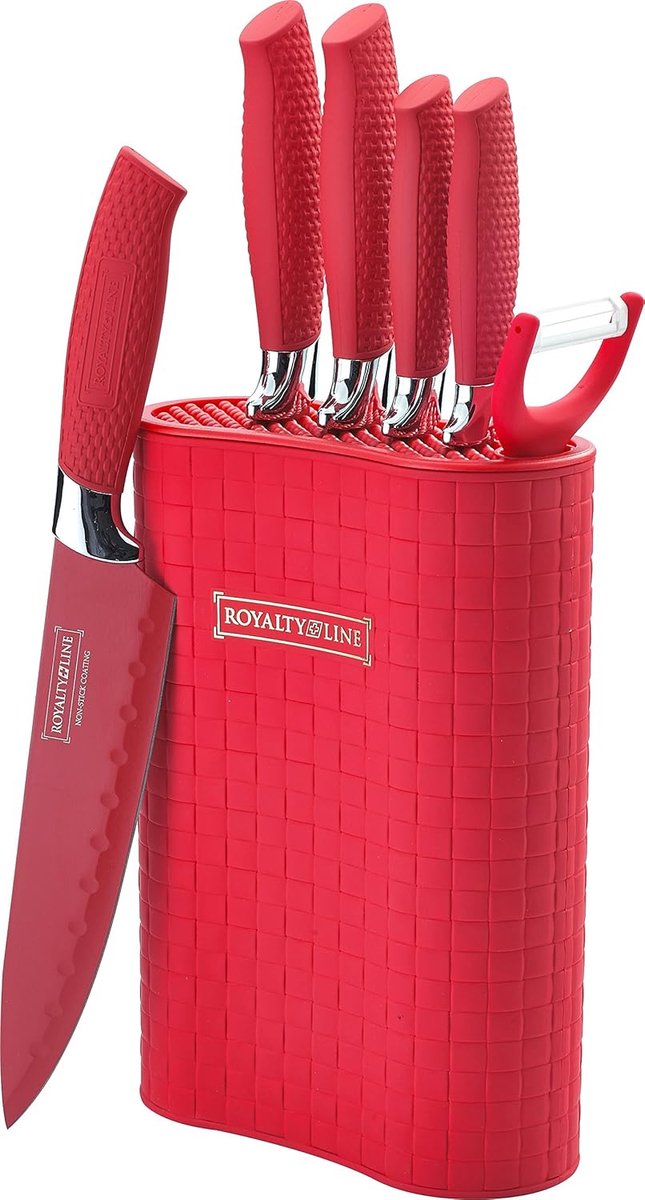 6pcs, kitchen knife set, Royalty Line 6MSTR