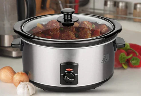 3.5LT, slow cooker, ceramic pot, Royalty Line