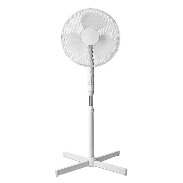 40cm, 40W, Stand Fan, White, NEDIS