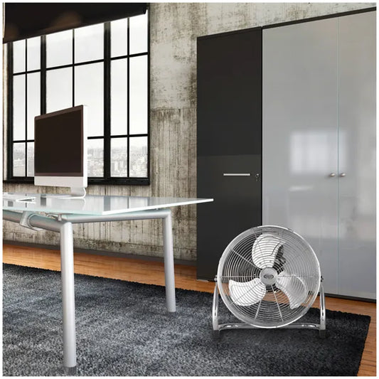 93W, floor fan, metal blades, Argo Speedy