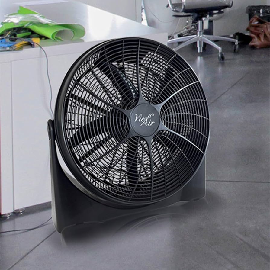 50cm, 80W, Floor Fan, Black, DCG