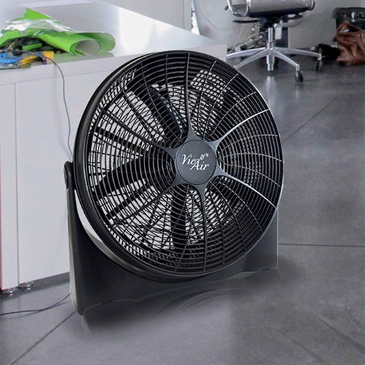 50cm, 80W, Floor Fan, Black, DCG