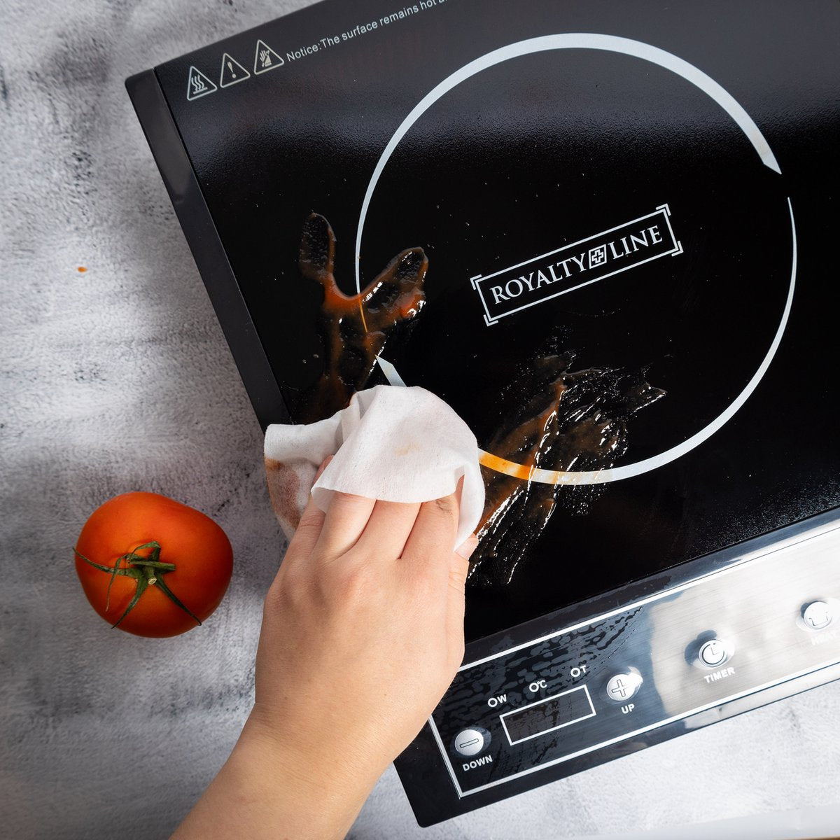 On-Counter, double induction hob, Royalty Line DIP4000