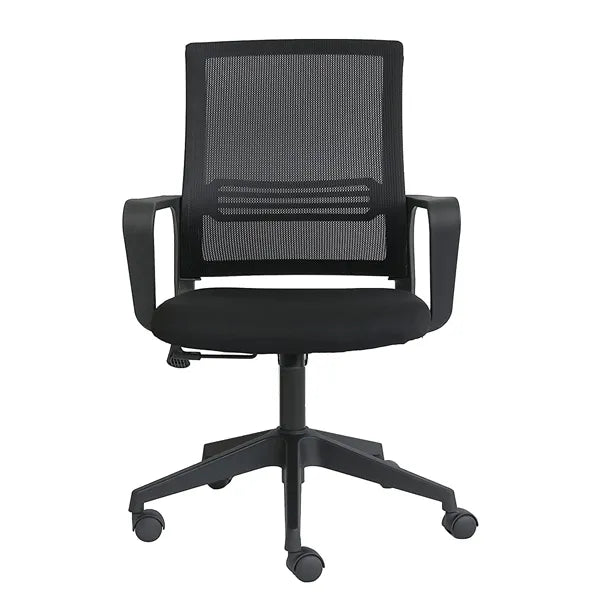 Office Chair, Mesh Back, Lumbar Support, Tilting, Black