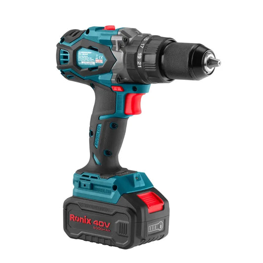 40V Brushless Cordless Impact Drill Kit 150 N.m