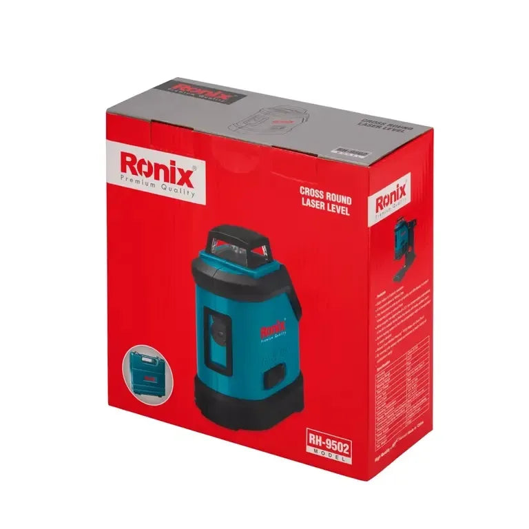 50MT, cross line, laser level, self leveling, RONIX RH-9502
