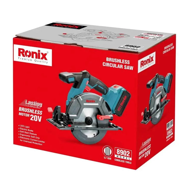 Cordless, circular saw, no battery, RONIX 8902