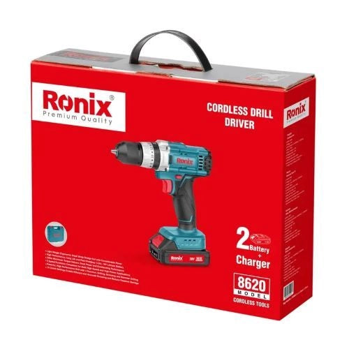 20v, cordless, drill driver, RONIX 8620