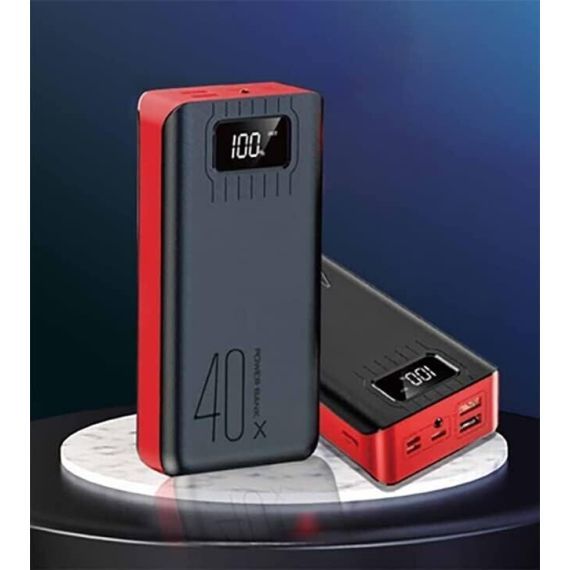 40000mAh Powerbank 5-in-1 USB, MicroUSB, Type-C