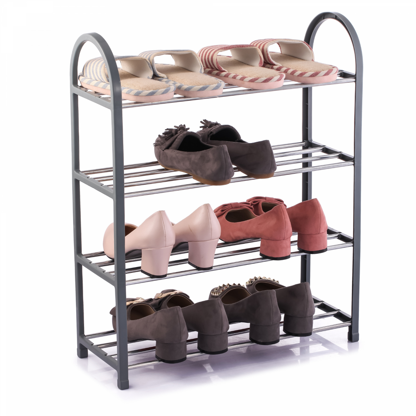 4 Tier Shoe Rack Organizer