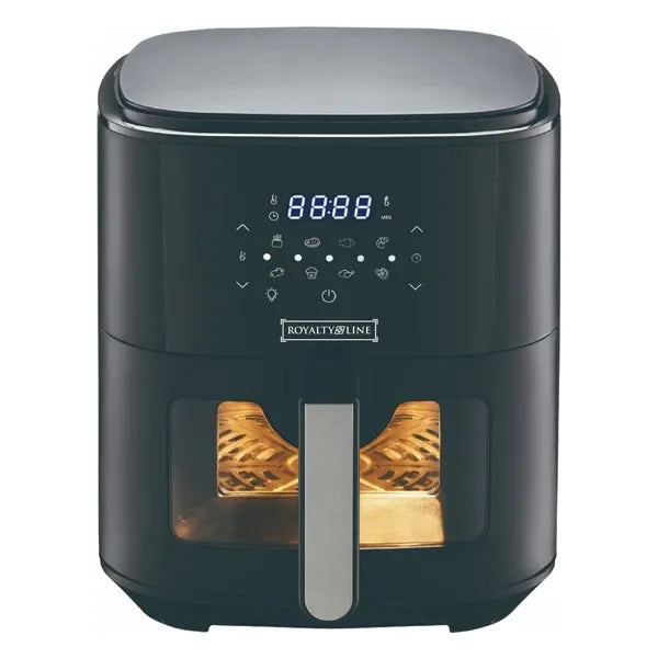 6.5Ltr Air-Fryer, 1500W, Digital control, Black