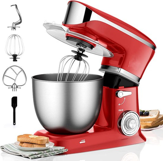1900W, Multifunctional Mixer, Kitchen Machine, Red