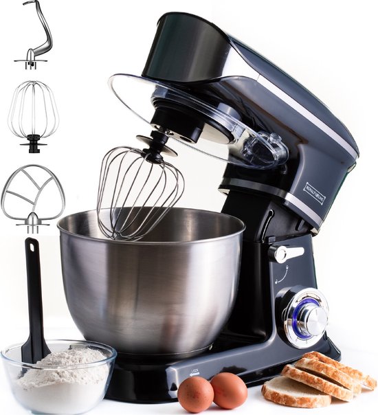 1900W, Multifunctional Mixer, Kitchen Machine, Black