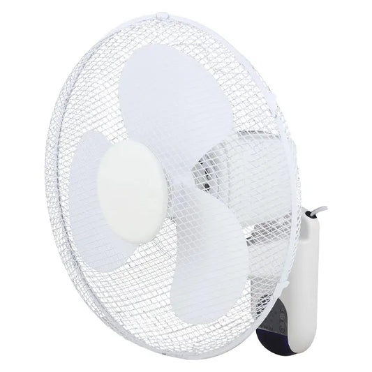 50W, Wall Fan, 3*Blades, Plastic blades, White, AIRWAVE