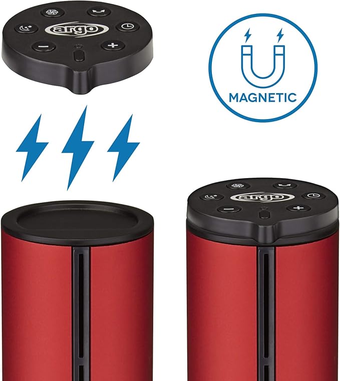 26w, tower fan, red, Argo Oniro tower
