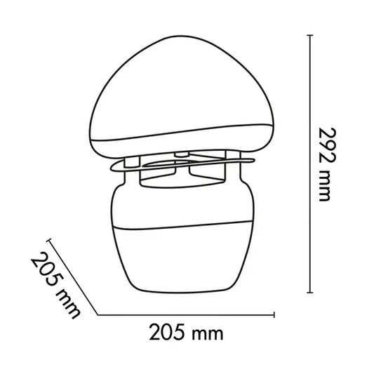 Insect killer, indoor, UV light, white, Argo Guppy