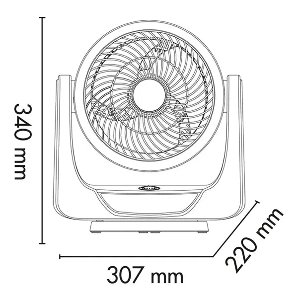 30cm, desk fan, Argo Loop