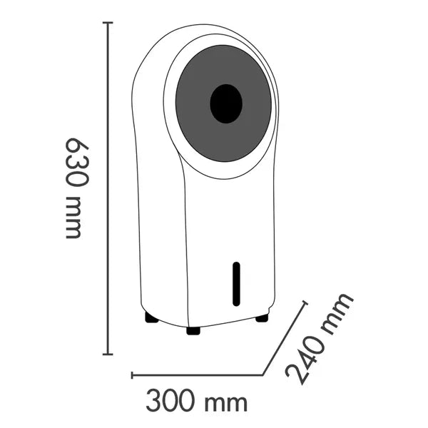 4.6Lt, evaporating, air cooler, Argo Polifemo Talao-D