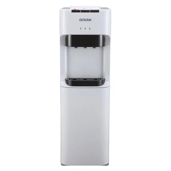 Free-standing Water Dispenser, White - OCEAN OCMWD33201CA