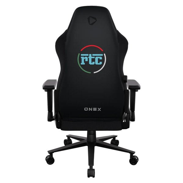 Gaming Chair, Alcantara, Black, ONEX RTC ErgoGlide Alcantara