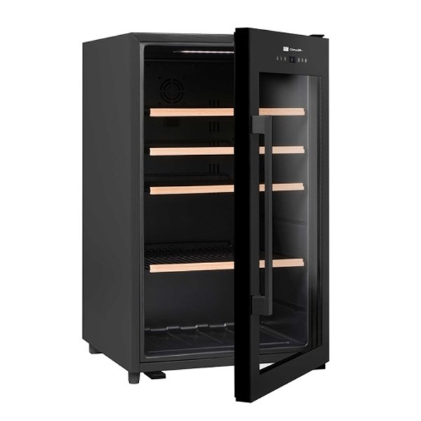 Climadiff CLS65B1 Freestanding Wine Cooler – 63 Bottles