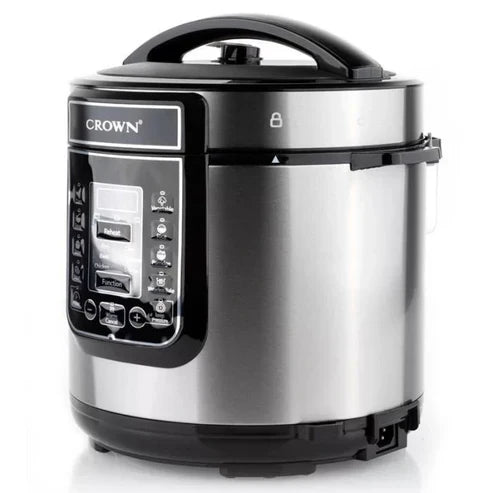 6.0Ltr Multicooker, 1000W, Non-stick coating, Silver/Black