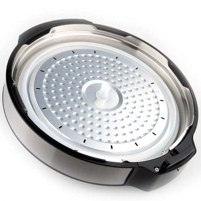 6.0Ltr Multicooker, 1000W, Non-stick coating, Silver/Black