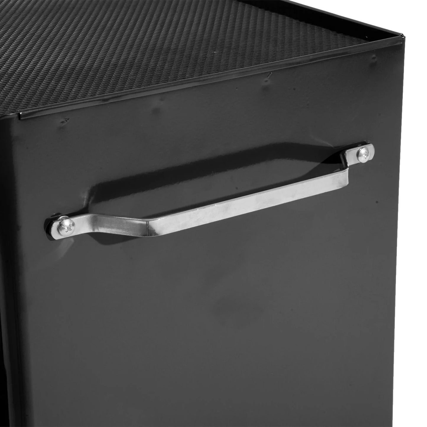 Black Multi‑Use Garage Trolley with Tool Board for Mechanics