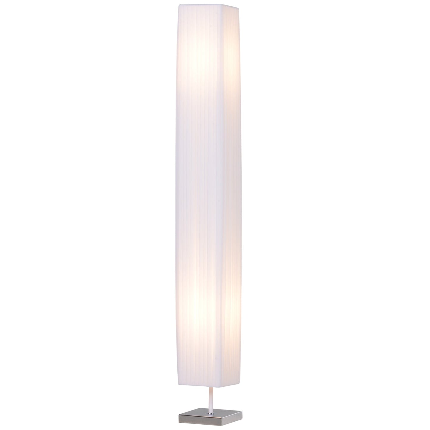 Floor Lamp Floor Lamp Modern Design Living Room Fabric 14×14×120cm White