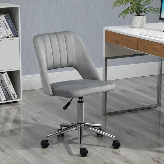 Winter chair of house padding swivel and adjustable height - Grey height